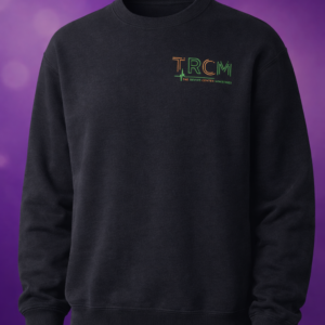 TRCM Crewneck Sweatshirt– Embroidered Chest Logo
