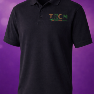 TRCM Short Sleeve Polo – Embroidered Chest Logo