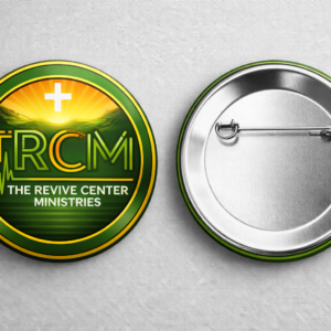 TRCM Metal Button Badge