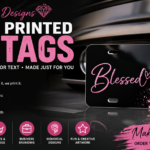 Custom Printed Car Tags – Divine Krystal Designs