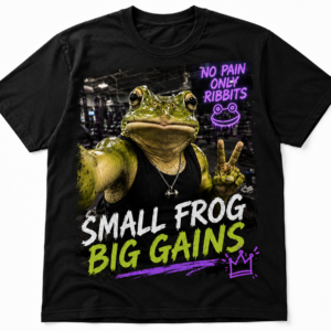 Small Frog Big Gains™ Gym Frog Tee