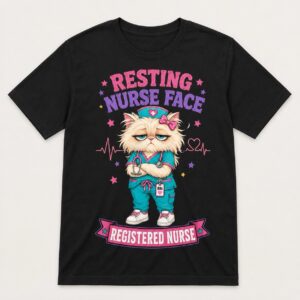 ICU Nurse T-Shirt I Save Lives Silence Alarms Funny Panda Nursing Tee
