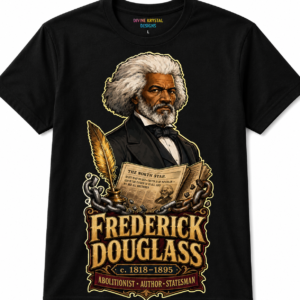 Frederick Douglass Heritage Graphic T-Shirt | Black History Collection