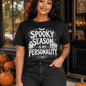 Spooky Season Is My Personality Halloween Graphic T-Shirt